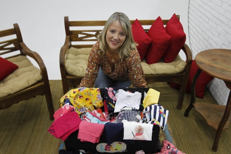 Mudança permitia à empresária trabalhar e estar perto da filha