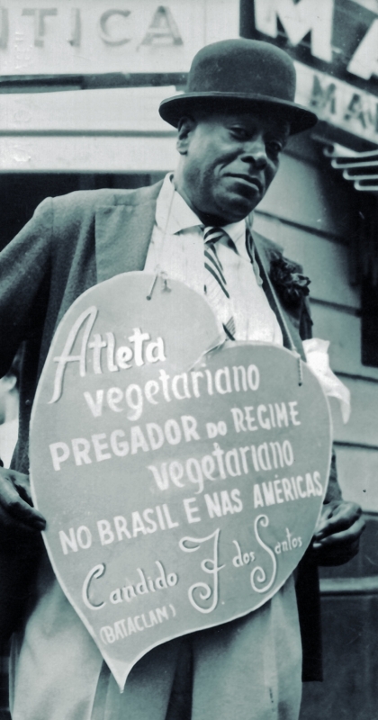 Adepto do estilo de vida saudável, Bataclan também pregava o vegetarianismo