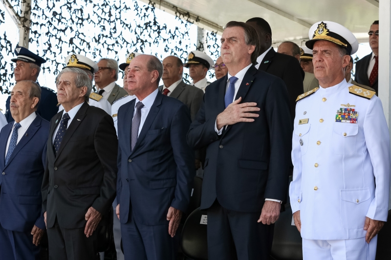 Bolsonaro fez a declaração ao discursar na cerimônia dos 211 anos do Corpo de Fuzileiros Navais