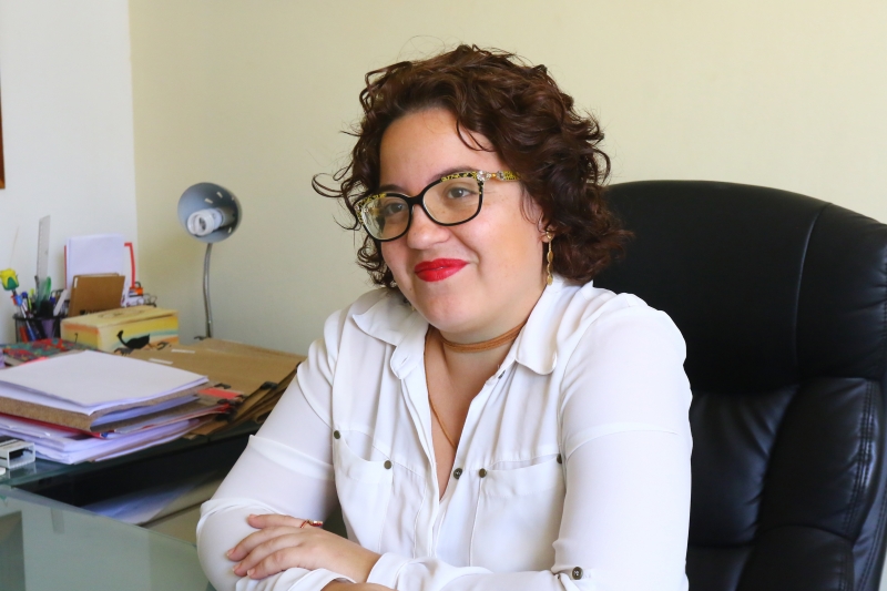 Gabriela Ribeiro de Souza se posiciona como uma advogada feminista Foto: CLAITON DORNELLES/JC