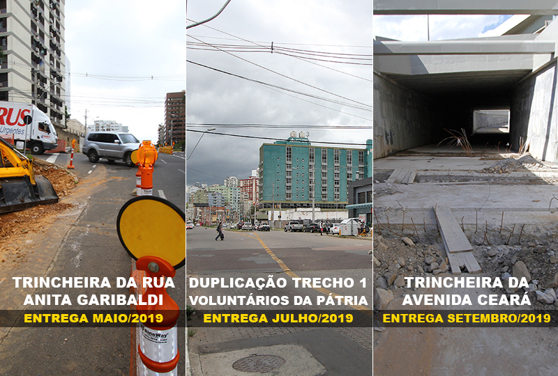 Três obras viárias estão sendo previstas para serem entregues este ano pela prefeitura de Porto Alegre