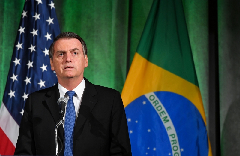 Bolsonaro manifestou-se um admirador também do ex-presidente Ronald Reaga