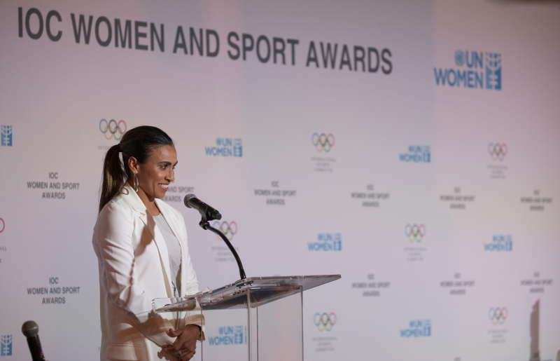 Atleta disse que o esporte é uma ferramenta eficiente para conquistar a igualdade de gênero