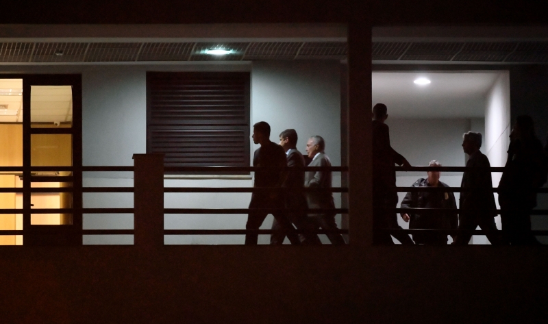 Temer foi preso em investigação que mira supostas propinas da Engevix em desdobramento da Lava Jato