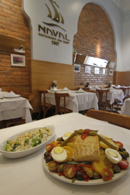 Especial Mercado Público. 
Na foto: restaurante Naval Foto: LUIZA PRADO/JC