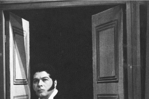  Ivo Bender como Qorpo-Santo no palco, em 1968