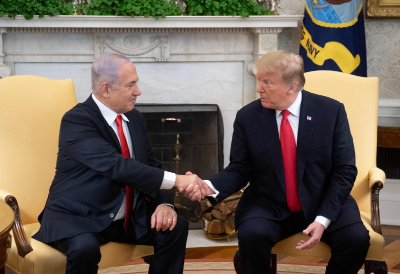 Presidente dos Estados Unidos parabenizou primeiro-ministro israelense pela vitória nas eleições