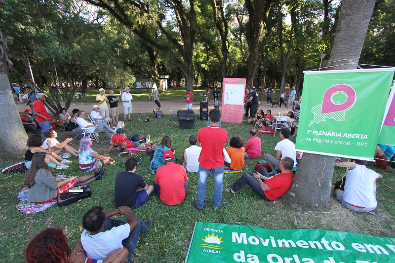 Parque da Redenção foi escolhido para sediar o primeiro encontro de mobilização do grupo da região central