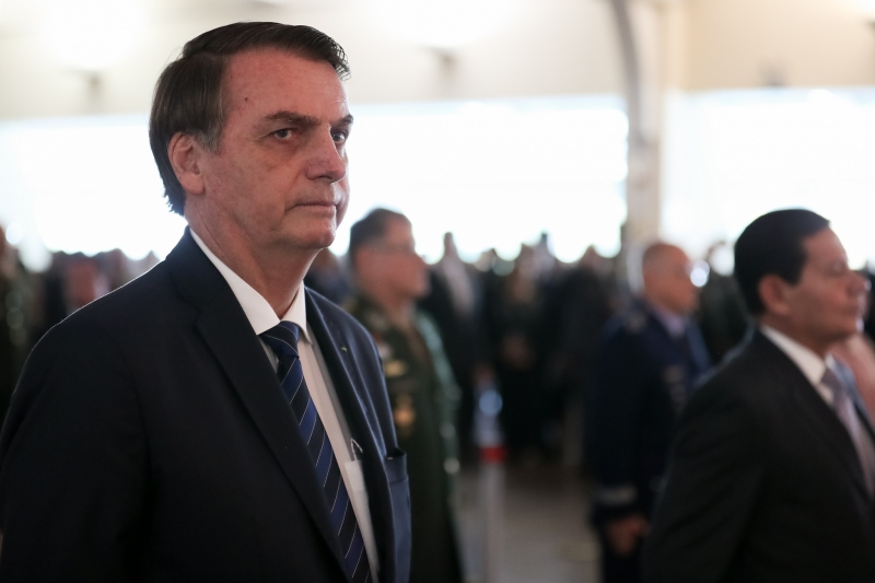 Bolsonaro deu declaração após receber a comenda da Ordem do Mérito Judiciário Militar