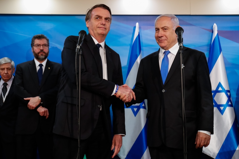 Bolsonaro confirmou notícia; Netanyahu acredita que esse é o primeiro passo para abertura da embaixada
