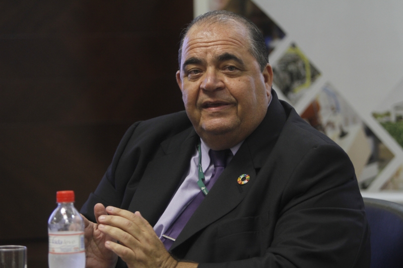 Balan�o do BRDE referente � gest�o de 2018.
Na foto: Luiz Corr�a Noronha, vice-presidente do BRDE