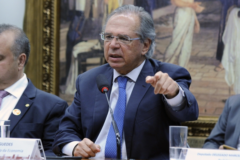 Audiência pública sobre a reforma da Previdência. Ministro da Economia do Brasil, Paulo Guedes