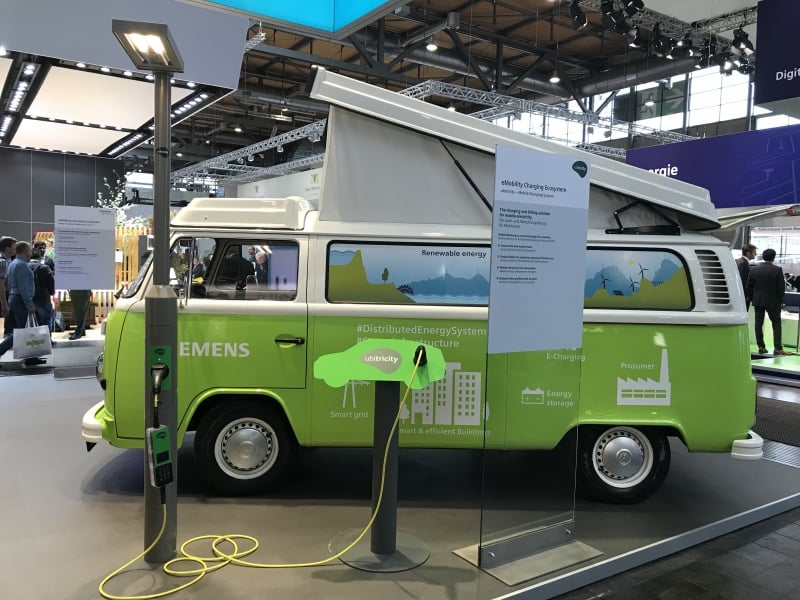 Siemens apresentou veículo com possibilidades de armazenar energia e usar diversos dispositivos