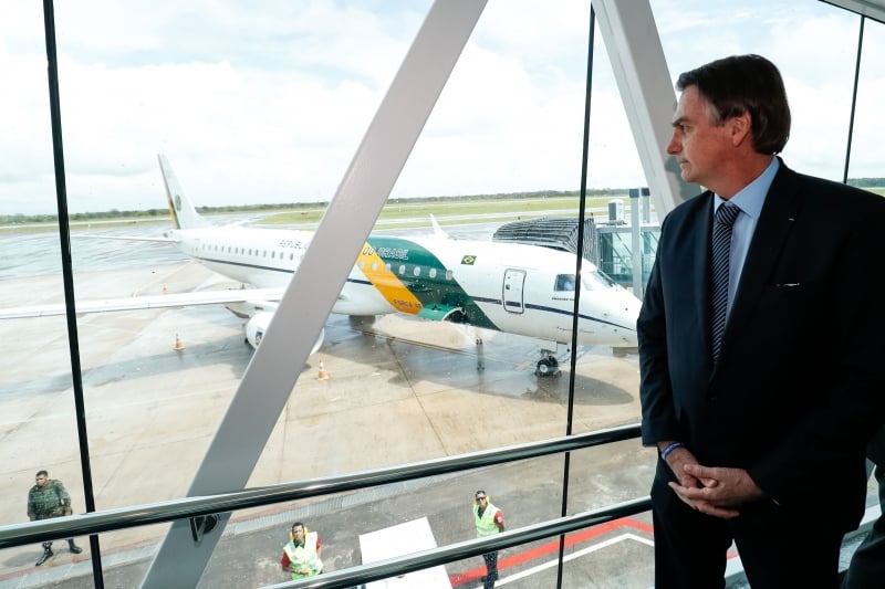 Bolsonaro comentou a atuação do Exército no caso em entrevista no aeroporto de Macapá