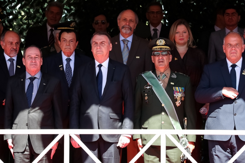 Bolsonaro, que esteve em solenidade do Dia do Exército esta semana, registra uma invasão em 2019
