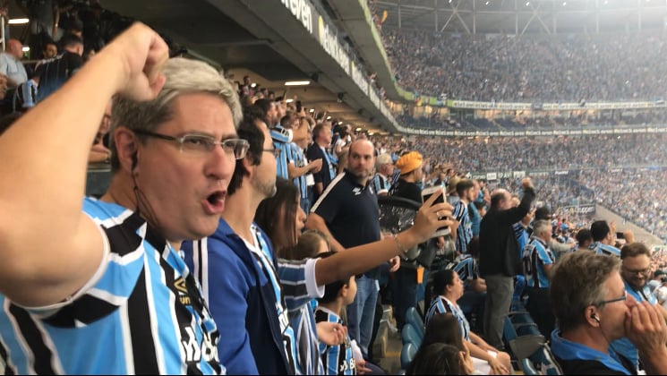O jogo da final somou mais de 50 mil pessoas na Arena, cerca de 48 mil de tricolores
