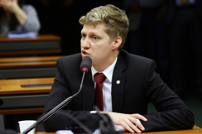 POL - deputado federal gaúcho Marcel Van Hattem - foto Michel Jesus Câmara dos Deputados