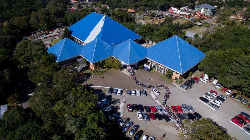Parque de Eventos recebeu investimento em climatização, uma reivindicação dos frequentadores do evento