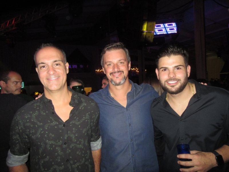 Diego Caleffi, Mano Garayalde e Federico Moneta no Carpe Vita Weekend