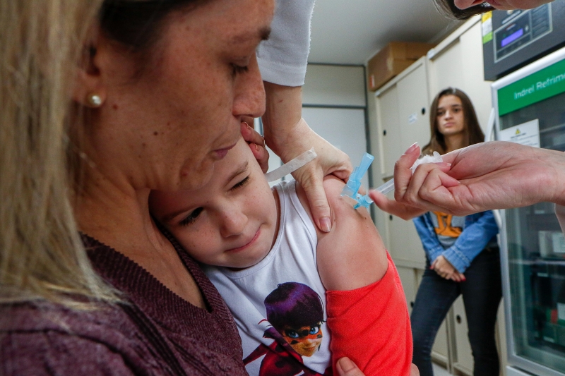 A campanha marca o dia nacional de mobilização de vacinação