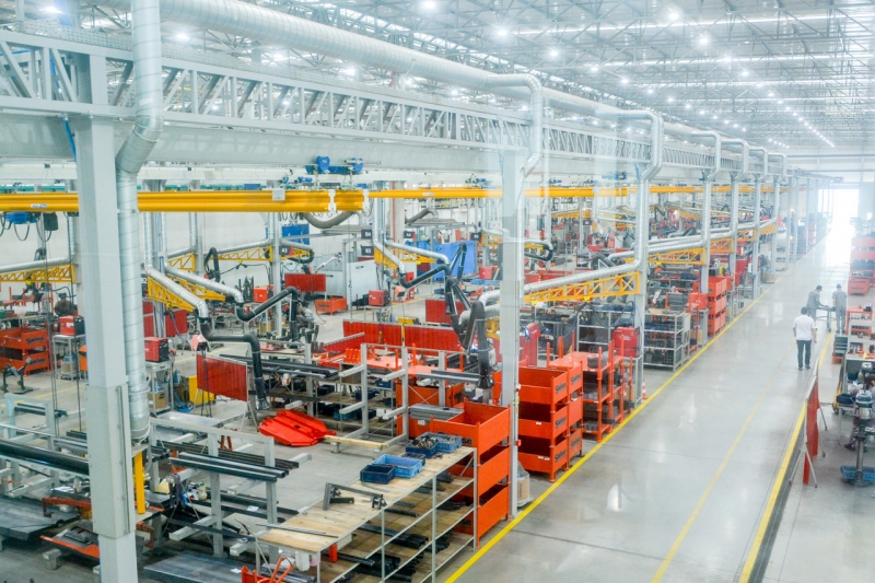 A industria e infraestrutura são cerca de 25% da formação bruta de capital fixo da economia