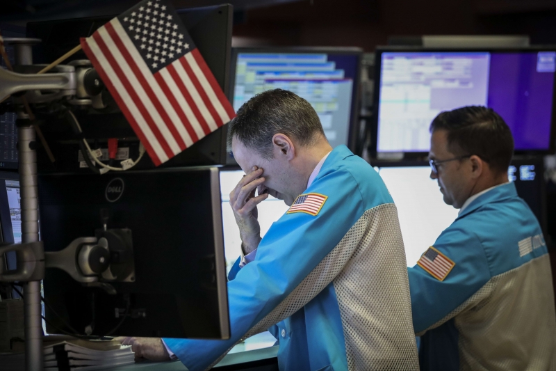 Dow Jones fechou em queda de 0,47% e teve o pior desempenho