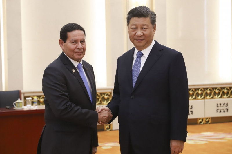 Vice-presidente brasileiro se reuniu com líder chinês, Xi Jinping