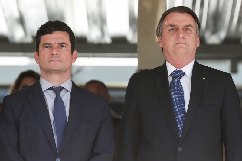 Presidente afirmou que acionou Moro para ver se é possível a PF tomar o depoimento na investigação