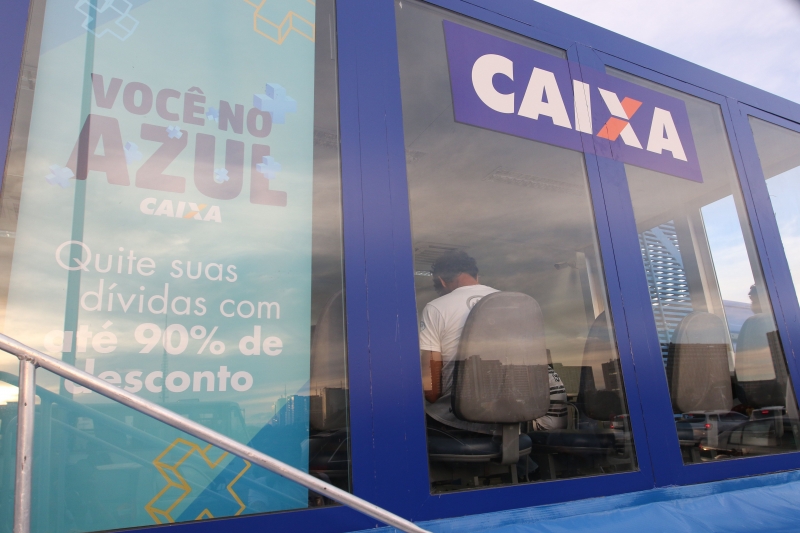 Caminhão da Caixa fará o atendimento do público em diversas cidades brasileiras 