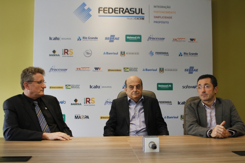 Executivos divulgaram planos durante o Tá na Mesa da Federasul 