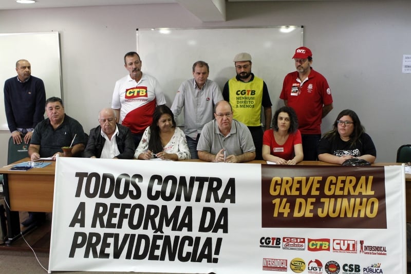 Centrais sindicais optaram por uma ação unificada, para 'juntar forças'