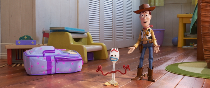 Garfinho é o novo boneco que Woody integra ao mundo dos brinquedos em Toy Story 4
