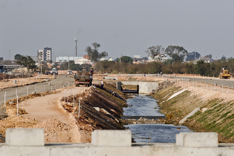 Com 49% de execução, a obra que já custou mais de R$ 72 milhões
