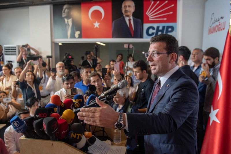 Ekrem Imamoglu é o novo prefeito de Istambul. 