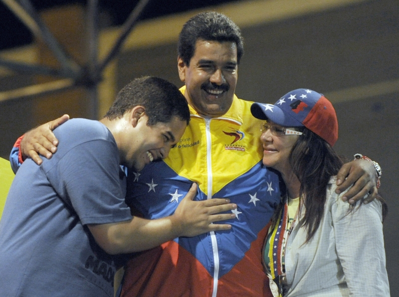 Segundo o informe, Nicolasito (e) lucrou com as minas venezuelanas junto com a esposa de Maduro