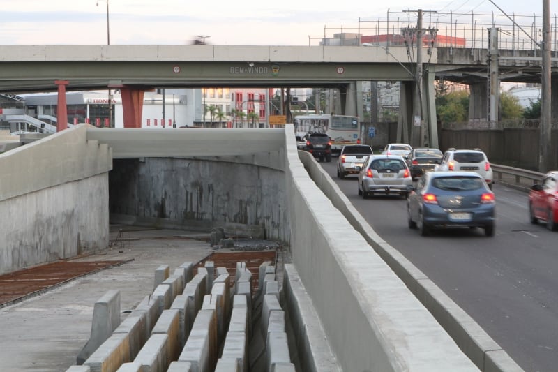 Obras da trincheira da Ceará atingiram em junho 96% da execução