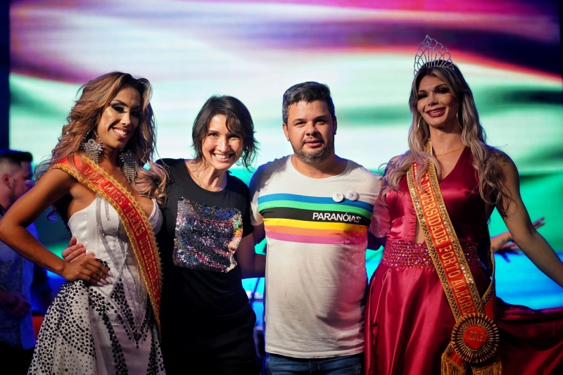 No sábado, a programação incluiu a escolha da Corte da Diversidade 2019 de Porto Alegre