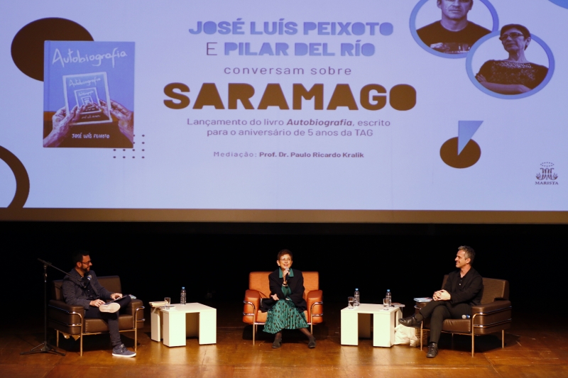 Encontro em Porto Alegre ainda abordou novo romance de Peixoto, em homenagem ao escritor