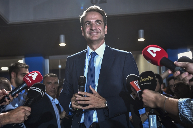 Kyriakos Mitsotakis é o próximo primeiro-ministro da Grécia