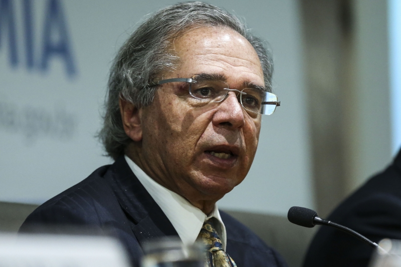 O ministro da Economia, Paulo Guedes, foi um dos alvos do grupo de hackers