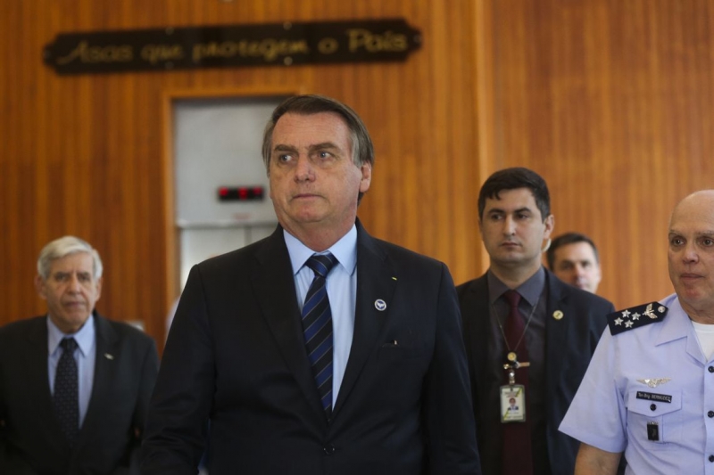 Presidente Jair Bolsonaro não detalhou a que se referia ao falar em 'excesso jornalístico'