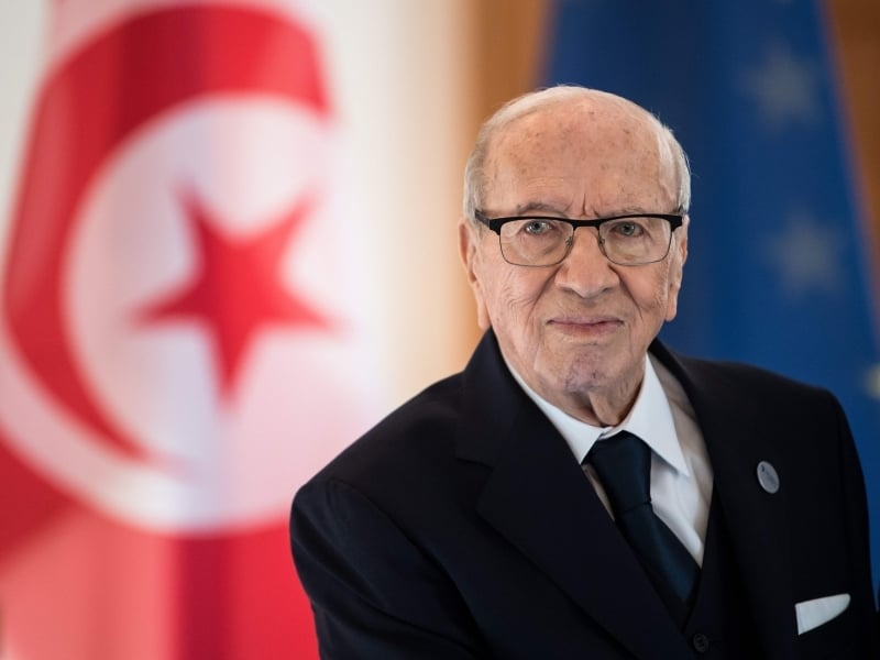 Beji Essebsi, de 92 anos, era o mais velho líder em exercício no mundo
