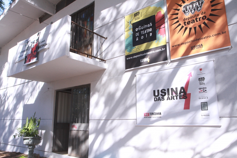 Local abriga grupos e coletivos de teatro integrantes do Projeto Usina das Artes