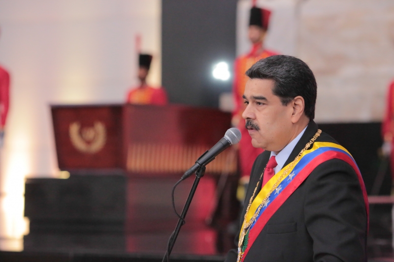 Maduro fez discurso em homenagem aos duzentos anos da batalha de Boyaca