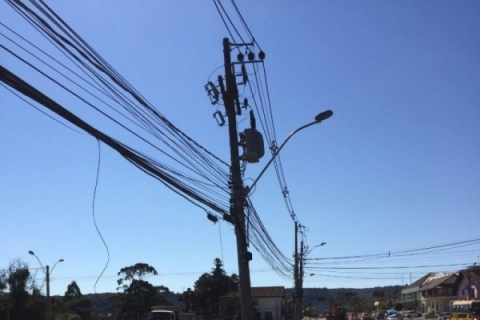 Obra em rótula causou transtorno