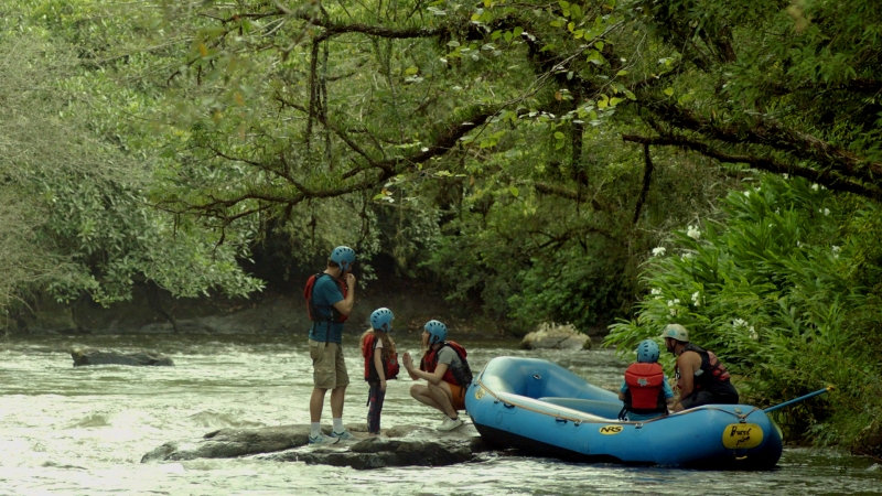 Filme 'A pedra', da cineasta Iuli Gerbase, teve gravações no Brasil Raft Park