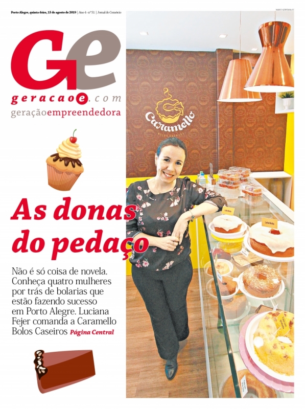 Capa do GeraçãoE do dia 15 de agosto de 2019 Foto: /REPRODUÇÃO/JC