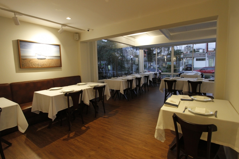 Restaurante Chiwawa, uma das primeiras casas especializadas em frutos do mar da capital
GE Foto: MARIANA CARLESSO/JC