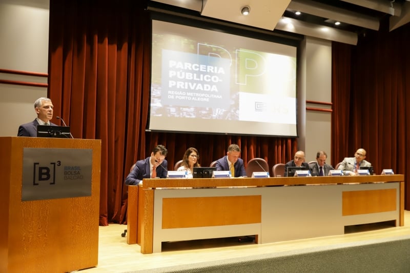 "O sucesso da primeira PPP criará um clima positivo para a próxima", disse o diretor-presidente (esquerda)