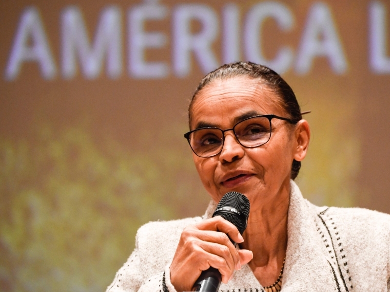 Para Marina Silva, candidatura de Manuela é um "sopro de esperança"